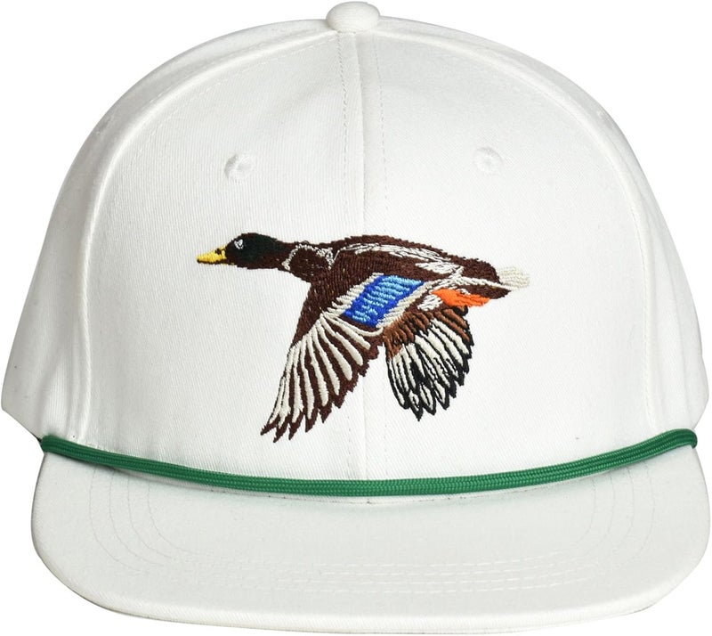 EDTREK Performance Outdoorsman Snapback Truck Hat with Flat Brim - Unique Animal Embroidery - Image 2